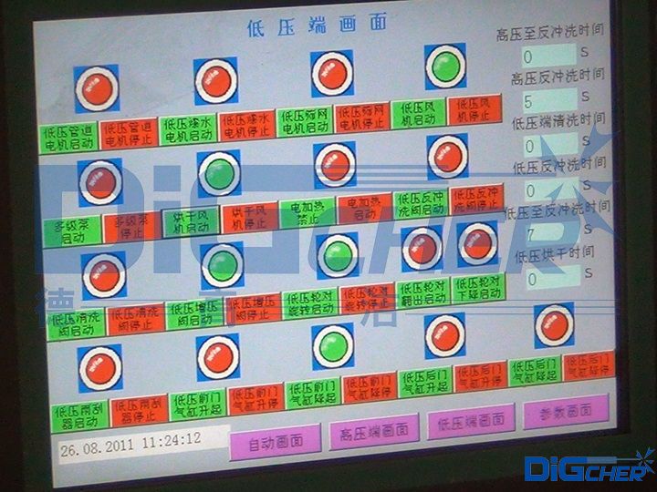 高速動車組輪對超高壓水除（chú）漆係統PLC控製