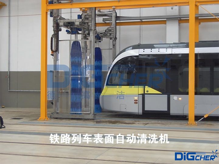 鐵路列車表麵自（zì）動清洗機