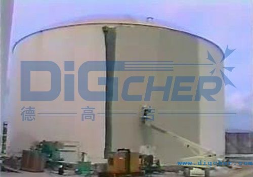 油罐超高壓純水射流(liú)除漆除鏽